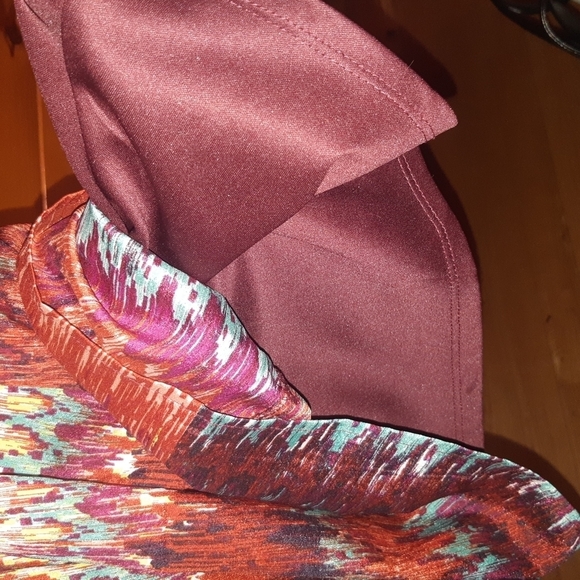 Lily Rose Rust/Mint Dress 297 - Picture 6 of 8